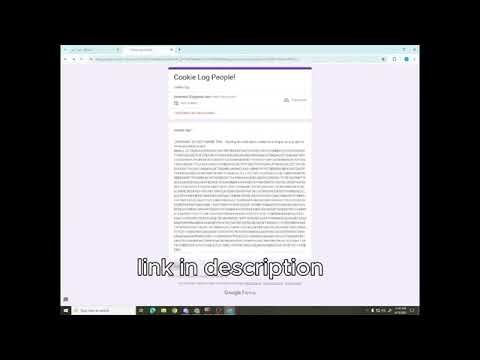 How to cookie log anyone you want on roblox!