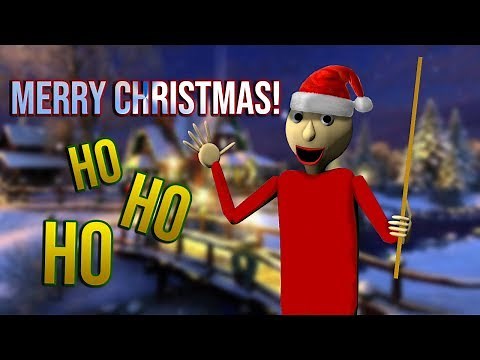 Merry Christmas! | Baldi's Basics Christmas Edition [Baldi's Basics Mod]