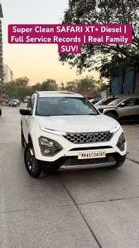 2022 Tata Safari XT+ | Single Owner | Panoramic Sunroof | Best 7-Seater Deal in Mumbai!