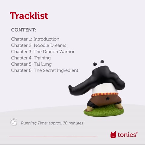 Tonies Po Audio Toy Figurine from Kung Fu Panda