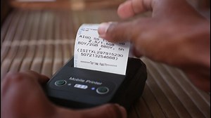 Download Paper receipt from printing bluetooth printer. Price and value of goods purchased. Spending, spending, spending, unconscious consumption, for free