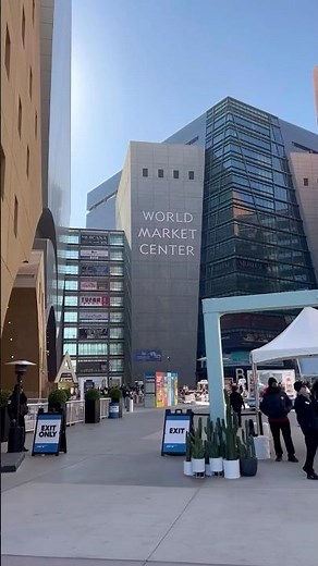 Take a look inside the industry only event, the Las Vegas Market at the World Market Center! 🥳