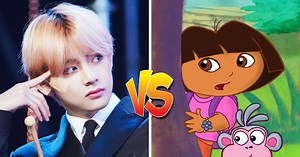 BTS's V Dragged "Dora The Explorer" And ARMY Says She Had It Coming