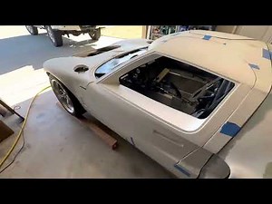 RCR40 GT-40 details and startup ford 427w