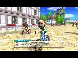 World of Playthroughs: Wii Sports Resort: Cycling: Road Race