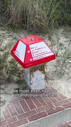 Ameland tip: fietsroute naar 't Oerd