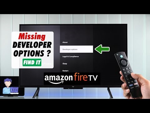 Amazon FIRE TV: How to Find Missing Developer Options! [Enable]