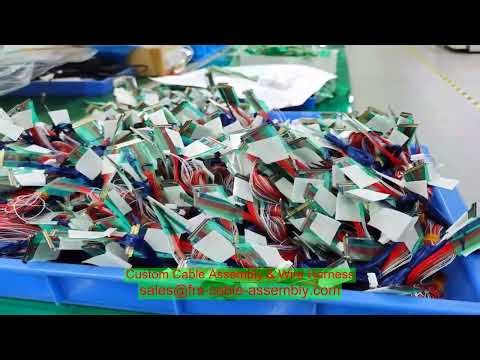 UAV camera link LVDS LSZH drag chain USB C 3x Moldex to I PEX IP67 TPU jacket overbraid shield minus