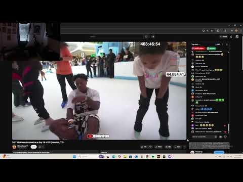 ISHOWSPEED AMERICA TOUR REACTION