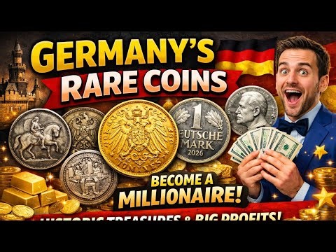 💰 Germany’s Rare Coins That Can Make You a Millionaire! | Hidden Treasures & History