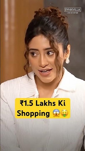 Shivangi Joshi Reveals How he did shopping worth ₹1.5 Lakhs 😱🤯 #shorts #shivangijoshi #shopping