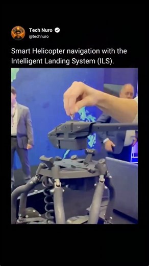 Tech Nuro | The Intelligent Landing System (ILS) revolutionizes helicopter landings and take-offs by leveraging advanced sensors and AI algorithms to... | Instagram