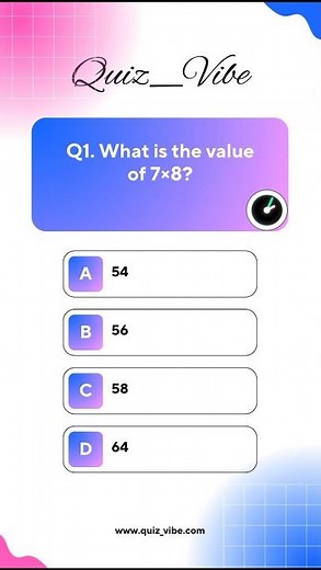 Maths MCQs 🔢 | Test Your Brain in 30 Seconds | Short Answer Quiz