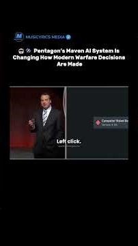 🤖🛰️ Pentagon’s Maven AI System Is Changing How Modern Warfare Decisions Are Made