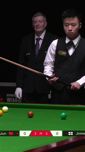 Jiang Jun snooker drill shot — thunderbolt pot highlights
