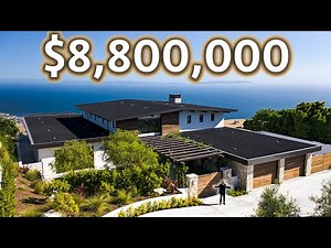 Inside a $8,800,000 California Modern Home with Incredible Ocean Views