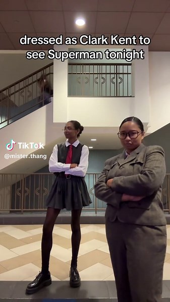 Clark Kent Dressed to See Superman