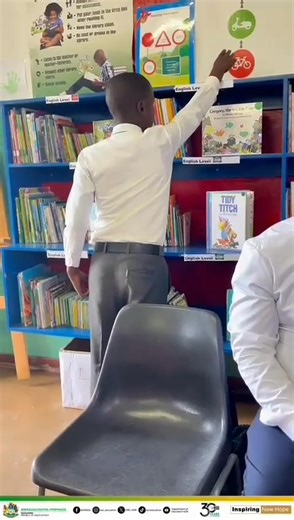 National Video Shoot of Best Practices by Reading Champions and Teacher-Mentors in King Cetshwayo District WATCH | A learner from Mamba Primary School confidently explains the library rules, encouraging respect, responsibility, and a stronger reading culture within the school. This moment forms part of the National Video Shoot showcasing outstanding best practices led by Reading Champions and dedicated teacher-mentors in the King Cetshwayo District. Venue: Mamba Primary School, King Cetshwayo Di