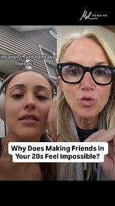 When you reach your 20s, your friendships completely change... and no one talks about it! Making friends as an adult is a totally different game. Just remember that you haven't even met some of your most favorite people yet. If you want to create meaningful friendships and relationships at ANY age, you need The Let Them Theory. Head to LetThem.com to learn more 💚 Stitch: TT/whatsgoodkb | Mel Robbins