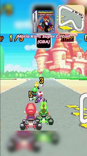 Evolution Of Mario Circuit 1 In Mario Kart Games (1992-2025) #nintendo #mariokart #infoeco
