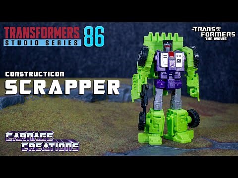SCRAPPER - Leader of the Constructicons - Transformers Studio Series 86 Devastator Review (173)