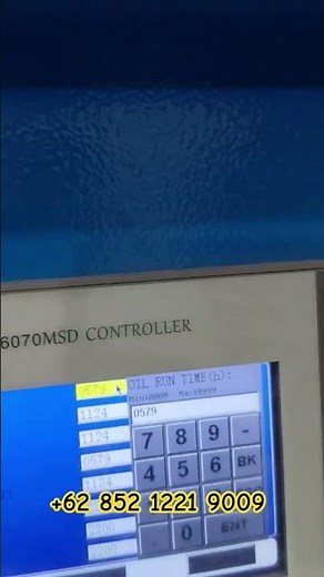 how to reset service alarm screw air compressors