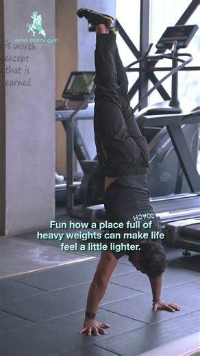Stress Weighs More Than Dumbbells 🖤🔥 | Train at MMA Matrix Gym