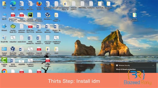 How to Install IDM On Your Windows PC! #installation #idm #windows #pc #LearnWithMe #baizeedronyacademy | Baizeed Rony Academy