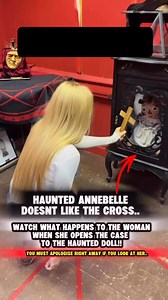 SHE opened ANNABELLE uks PROTECTION CASE the doll got VERY AGGRESSIVE! She was warned not to do it! 😭 #haunteddolls #annabelle | Project reveal - Ghosts of Britain