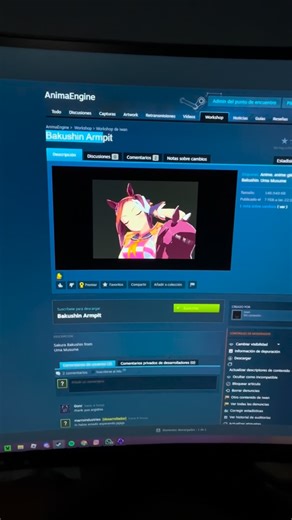 MarroIndustries on Instagram: "The app name is animaEngine is in Steam #umamusume #sakurabakushino #umamusumeprettyderby #fyb #anime"