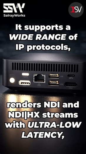 SalrayWorks' DCORE: For REAL-TIME IP Video Decoding!