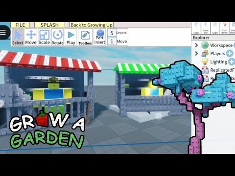 How to make Teleport GUI Like Grow a garden In [Studio Lite]
