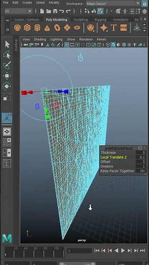 3D Wall Break Animation | MayaFX & nCloth Simulation