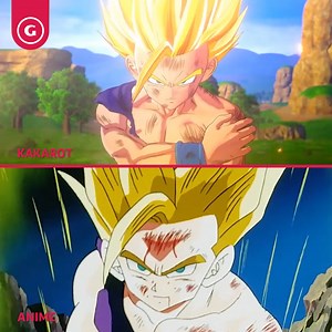How true to the anime is Dragon Ball Z: Kakarot on PS4, Xbox One, and PC? We've lined up scenes from the anime that we think match the best. Do you think the game does the show justice? 🤔 | GameSpot