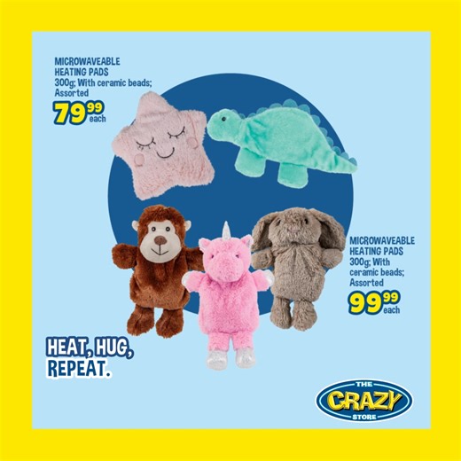 Snuggle up this winter with cozy Crazy Store buys – gloves, socks, hot water bottles, and more, all at wallet-friendly prices. Pop in and warm up the season, the Crazy Way. ❄️ | The Crazy Store