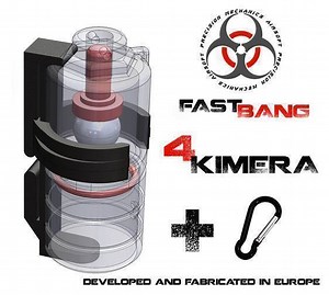 Thinking equipped with a grenade?