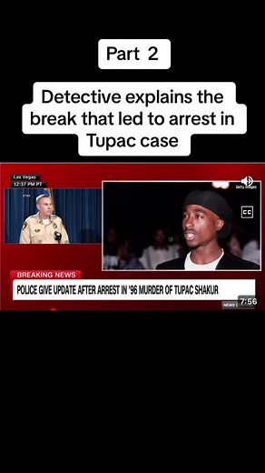 Detective explains the break that led to arrest in Tupac case Part 2#fypp #bbcnews #cnnnews #foxnews #foryoupage #fyppppppppppppppppppppppp