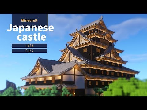 [Minecraft] Japanese Castle(idea/tips)