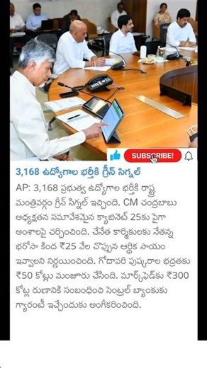 government jobs notification in AP
