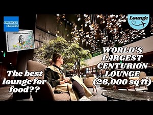 ATL Centurion Lounge | Biggest Centurion Lounge Airport for AMEX Platinum