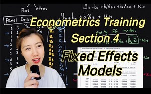 计量经济学进阶速成系列（英语授课）｜第四讲：Fixed Effects Models