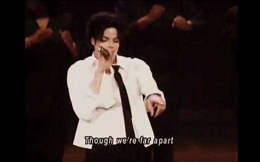 【Michael Jackson】-《You Are Not Alone》现场版 英文字幕
