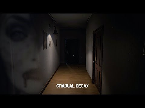 【ホラーゲーム】女性の幽霊がすすり泣く呪われた家で地獄の無限ループ【Gradual Decay】