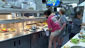 140K views · 742 reactions | The owners of Island Grill Seafood & Steak House in Ocean City, N.J., say the labor shortage is so dire that they had to lease a robot to help run food orders to tables. "Peanut" costs $2,000 a month and takes the place of four humans. | PennLive.com | Facebook