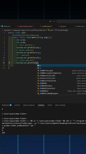 Arithmetic Operators Explanation