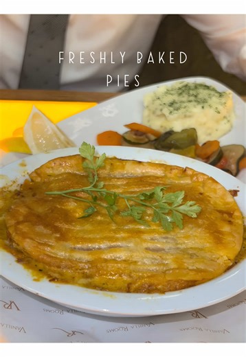 Freshly Made Pies at Vanilla Rooms: A Delicious Experience