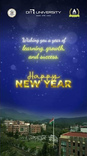 DIT University wishes everyone a happy, healthy, and successful year ahead.