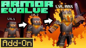 [Add-On]盔甲进化 Add-On-我的世界市场包免费下载-Minecraft Marketplace Armor Evolve Add-On