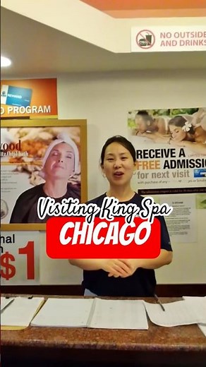 Visiting king spa/sauna Chicago