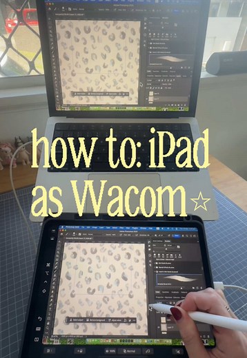 Using Your iPad as a Wacom Drawing Tablet